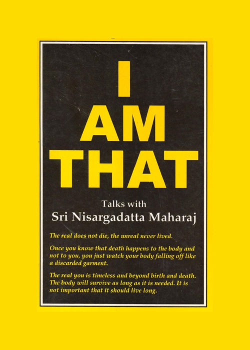 Nisargadatta I am that